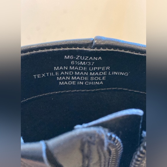 Mix No. 6 Black Platform Boots - Picture 5 of 7